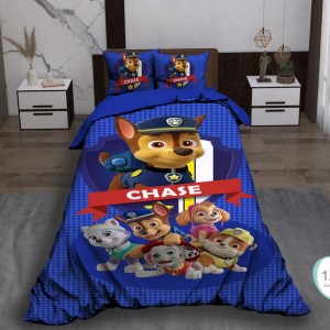 روتختی 3بعدی طرح سگهای نگهبان 4تکه برند رمانتیک