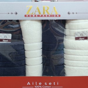 ست حوله دونفره 10تکهzara