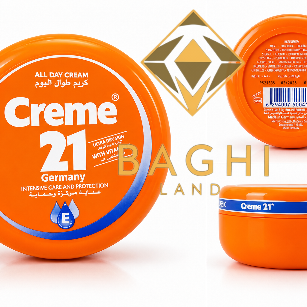 کرم مرطوب کننده Creme 21 Classic حجم 250 میل ساخت آلمان اورجینال باضمانت