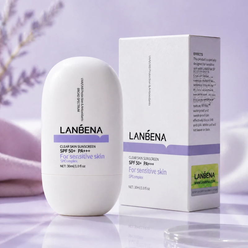 کرم ضد آفتاب  لانبنا اورجینال بنفش spf50