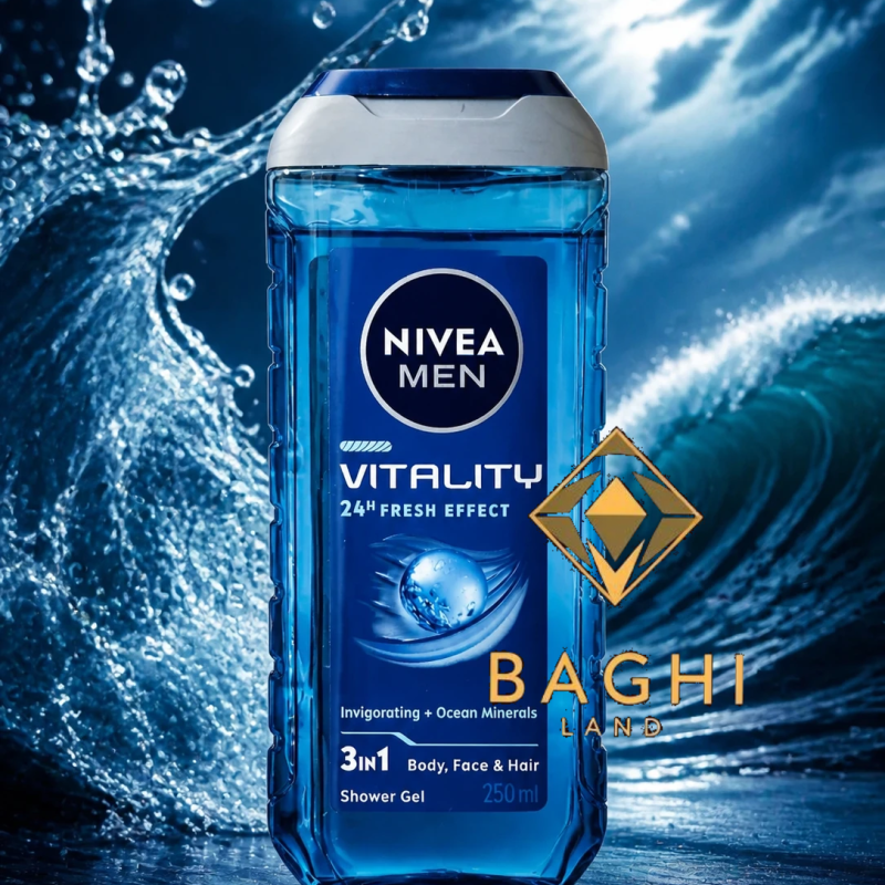 شامپو NIVEA مدل ویتالیتی 24 ساعته Fresh effect