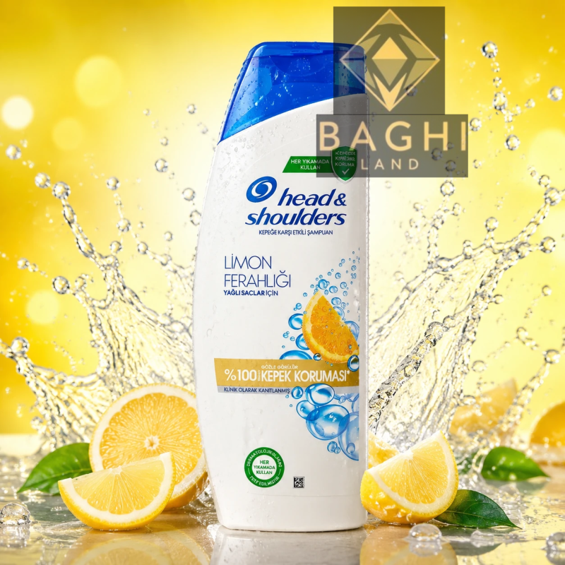 شامپو ضدشوره وکنترل کننده چربی حجم350 میل مدل Lemon frahligi