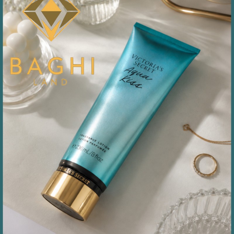 لوسیون بدن عطری ویکتوریا سکرت مدل آکوا کیس236میل (Aqua Kiss)