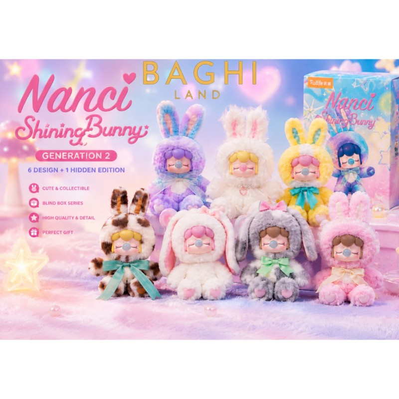 عروسک بلایند باکس نانسی Nanci مدل Shining Bunny نسل ۲ اورجینال