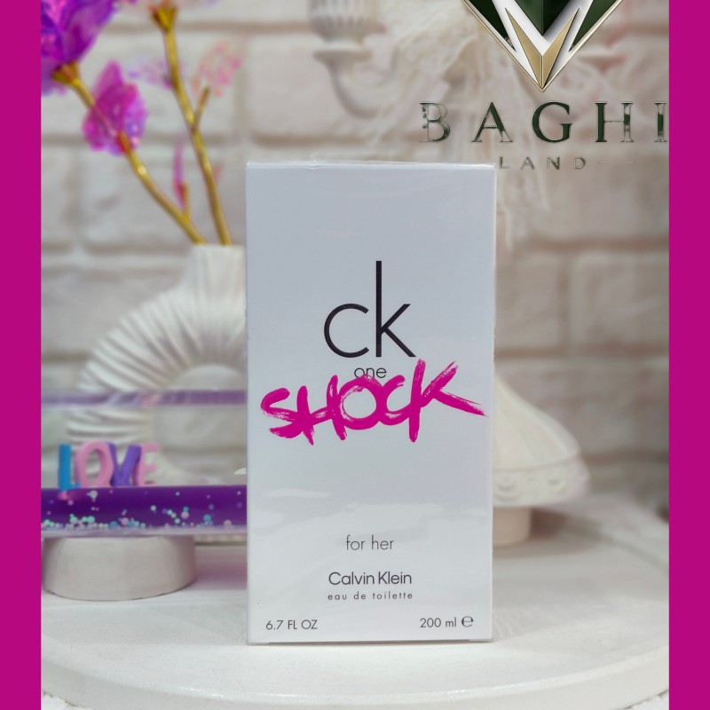 عطر ادکلن کلوین کلین سی کی وان شوک زنانه Calvin Klein CK One Shock For Her حجم ۲۰۰ میلی لیتر - اورجینال باضمانت
