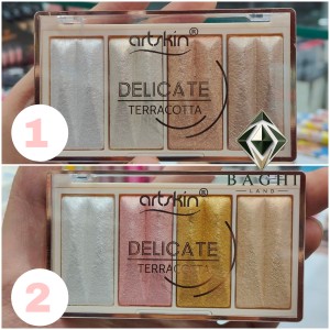 هایلایتر چهاررنگ ARTSKIN Delicate Terracotta