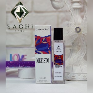 عطرمردانه میسون آلهامبرا مدل مفیستو Casamorati Mefisto حجم ۳۵ میل