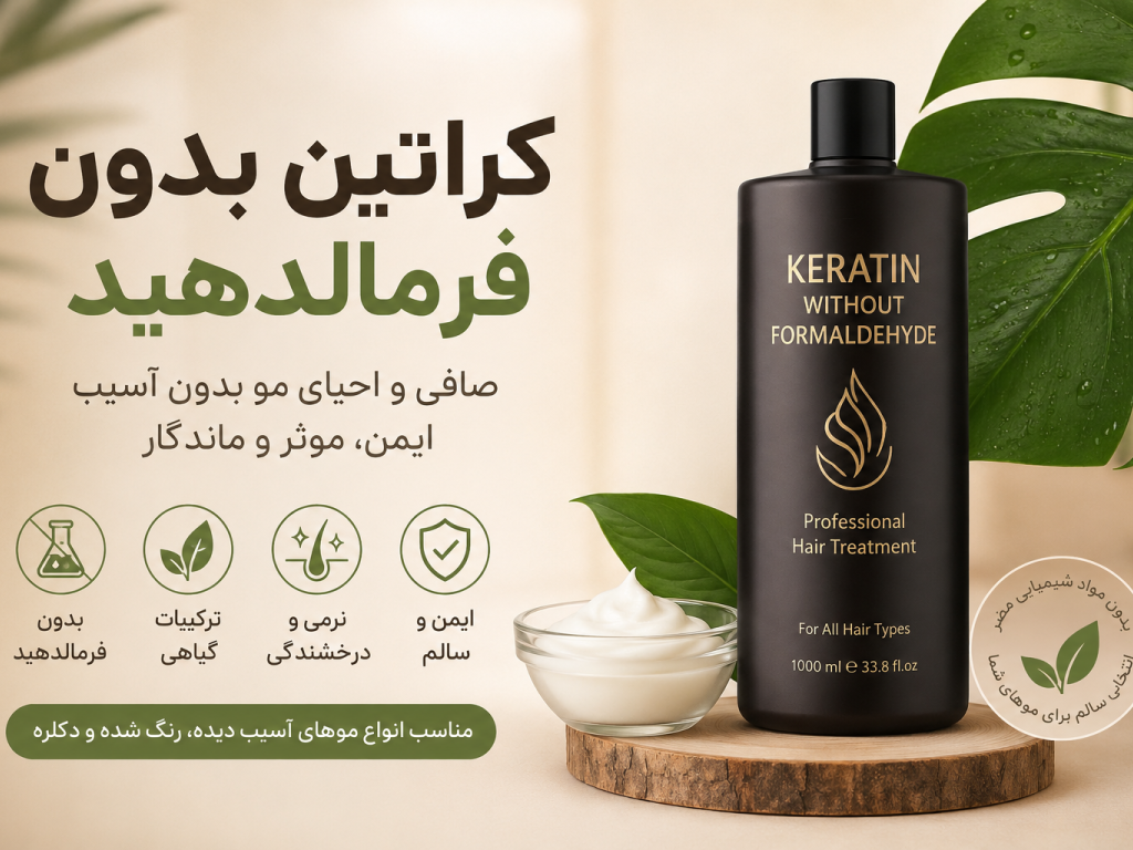 کراتین بدون فرمالدهید چیست؟ | مزایا، معایب و بهترین برندها