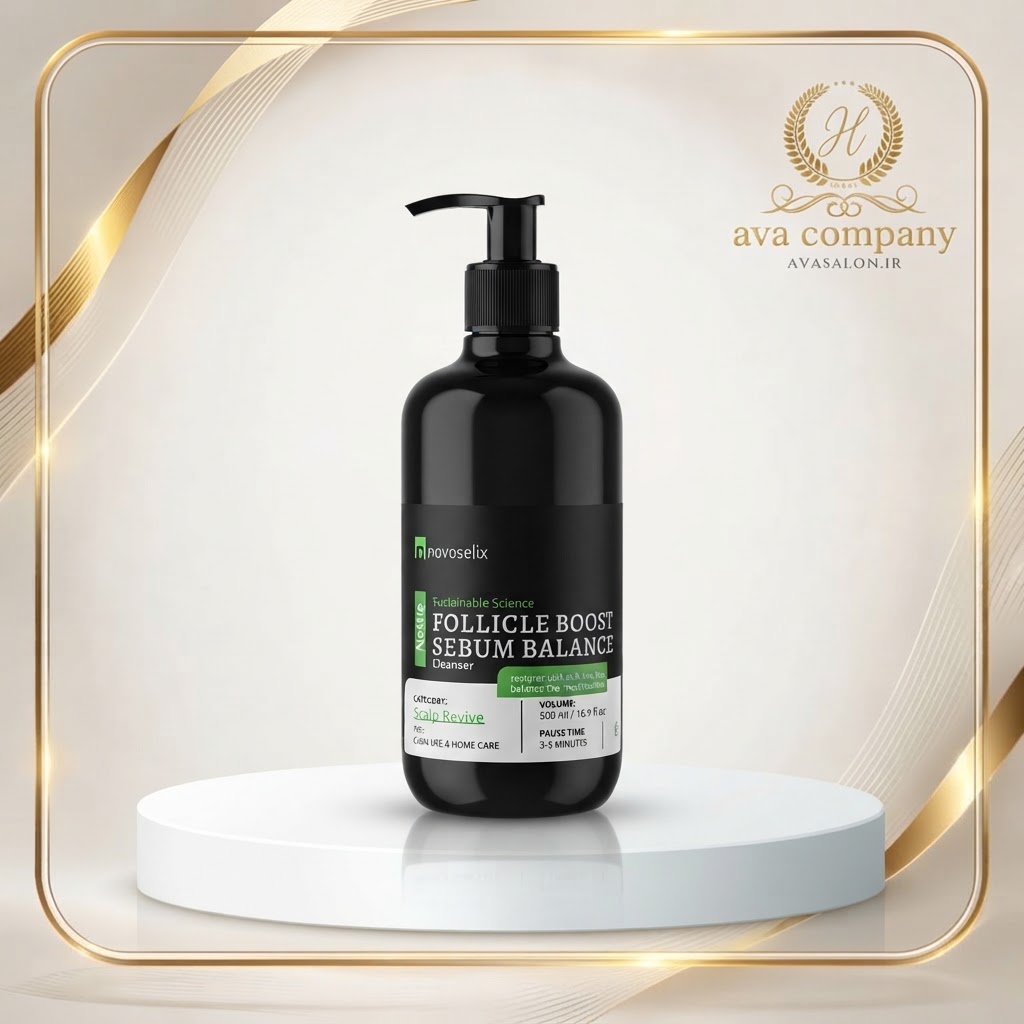 شوینده پوست سر نووسیلیکس Nettle Follicle & Sebum Balance | تنظیم سبوم و تعادل میکروبیوم | S7