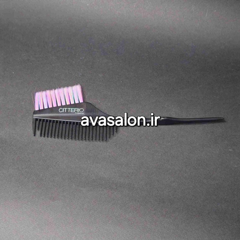 برس دوطرفه رنگ مو سیترو مدل king brush