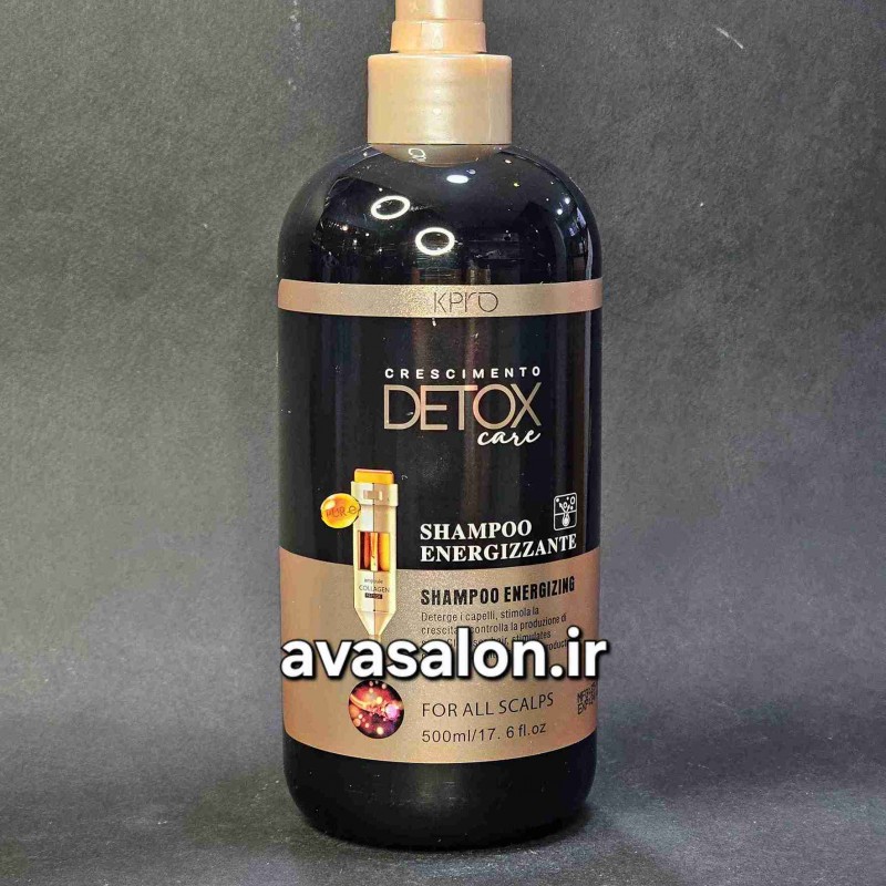 شامپو انرژی زا KPIO کرستیمنتو دتوکس