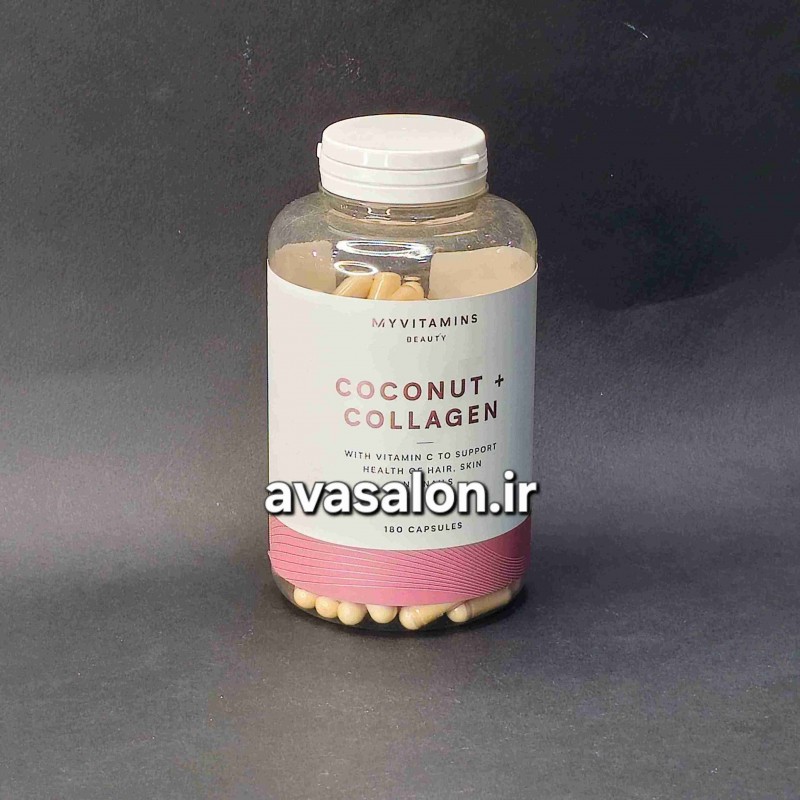 قرص کوکونات کلاژن 180 تایی اصل انگلیسcoconut collagn
