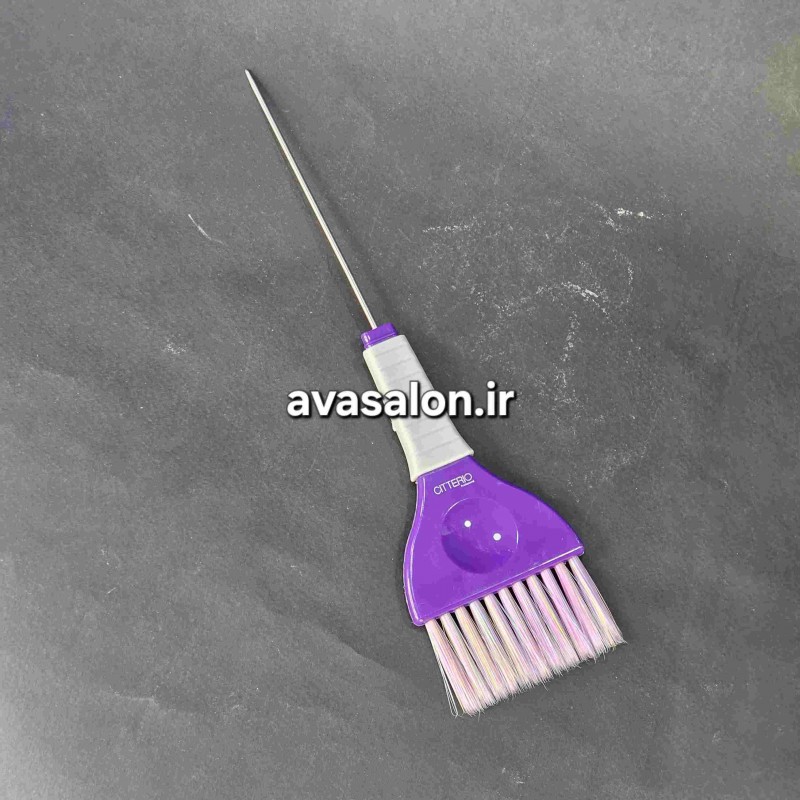 شانه رنگ مو دم باریک citterio