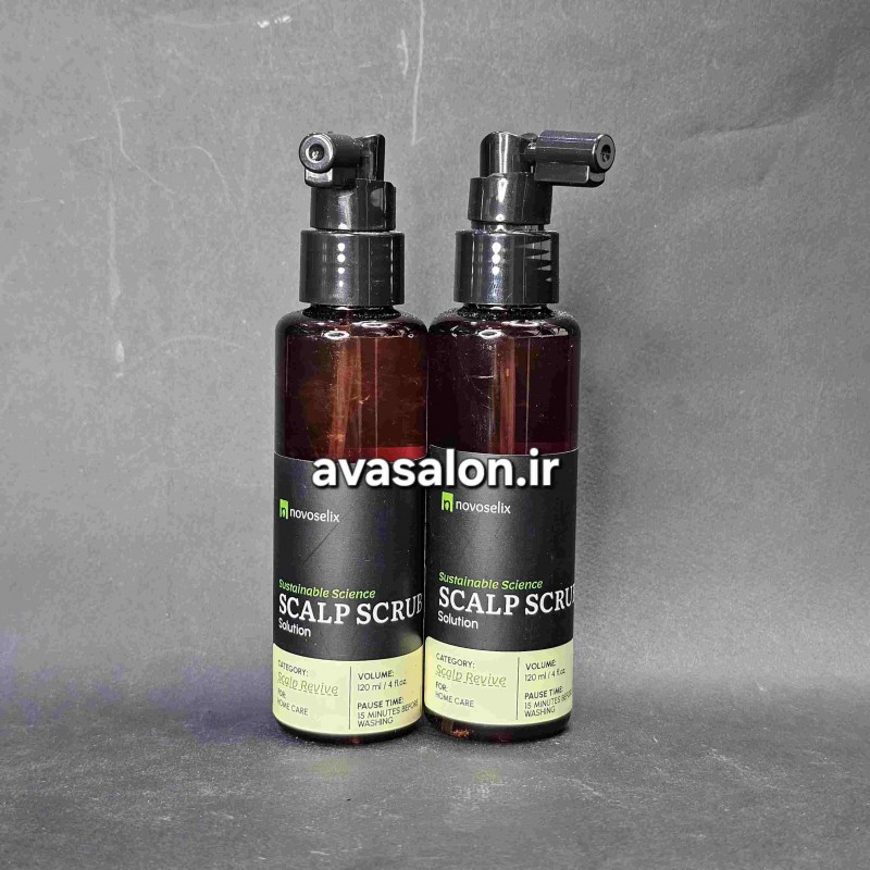محلول پاکسازی اسکالپ نووسلیکس(h3)SCALP SCRUB120 ML