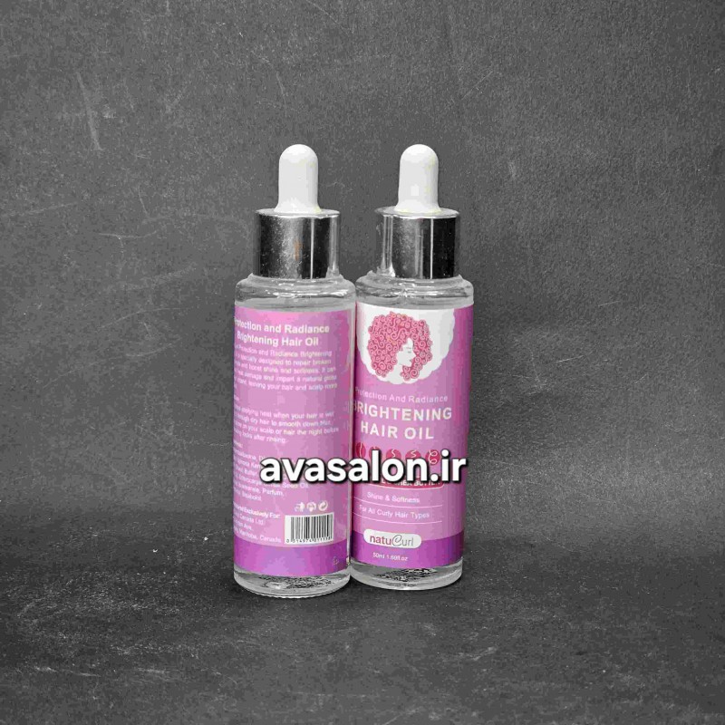 روغن نچرال کرلProtection And Radiance Brightening Hair Oil