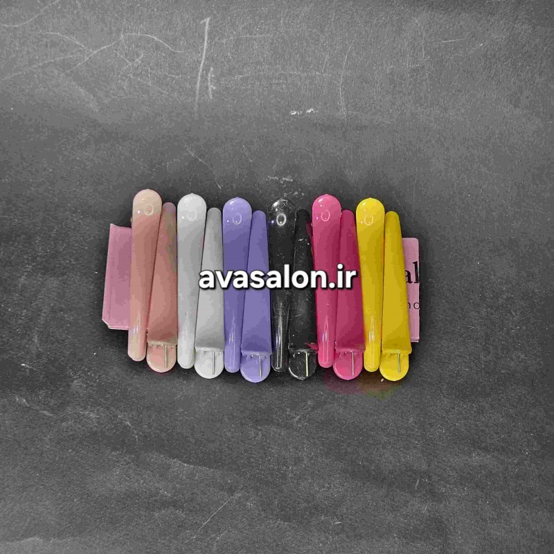 گیره رنگی کوچک12 عددی