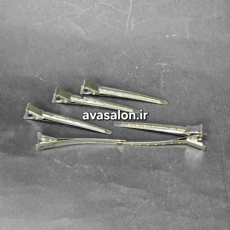 گیره فلزی بزرگ 12 عددی