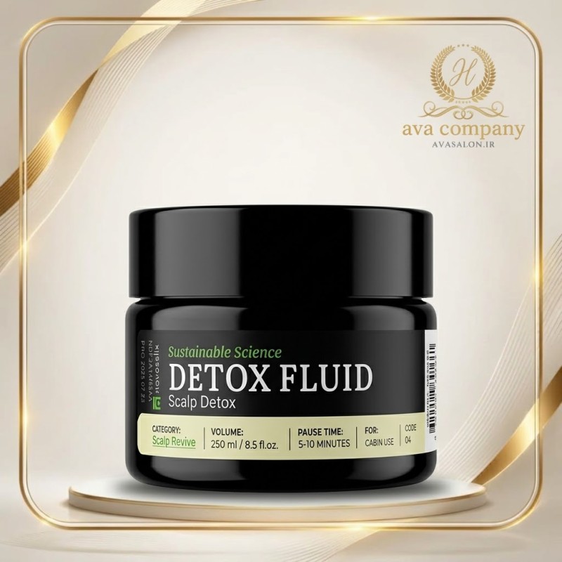 فلوئید سم‌زدا و دتوکس اسکالپ نووسلیکس D4 (Fluid Detox) – پاکسازی و متعادل‌کننده پوست سر 250 میل