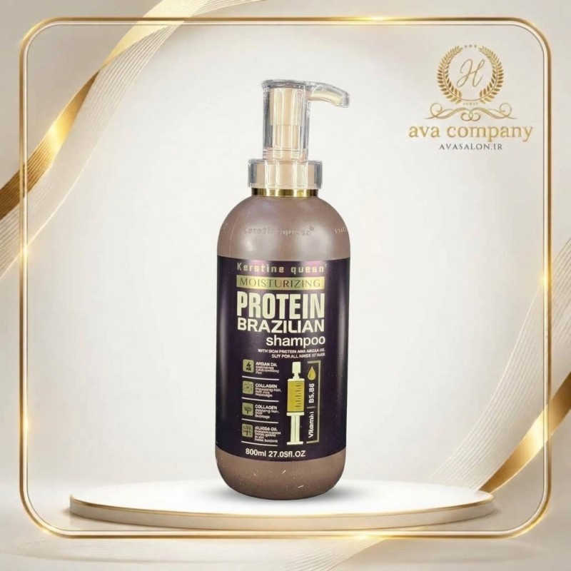 شامپو فری سولفات کویین Queen | ملایم، ترمیم‌کننده و مناسب موهای کراتینه و آسیب‌دیده