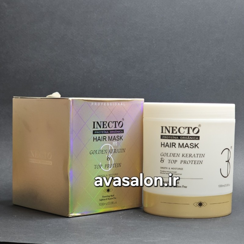 ماسک کراتینه و بدون سولفات مو اینکتو Inecto