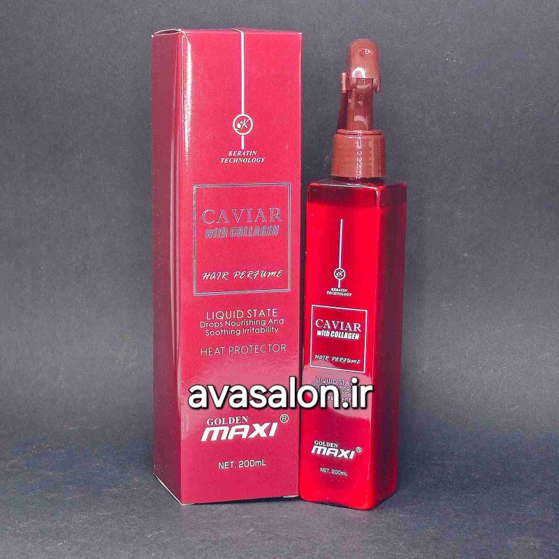 اسپری دو فاز گلدن مکس مدل خاویار 200 میلی golden maxi