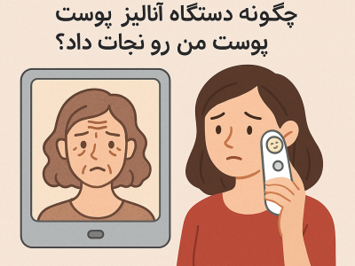 داستان یک مشتری: چگونه دستگاه آنالیز پوست، پوست من رو نجات داد؟