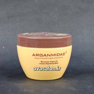 ماسک مو ترمیم‌کننده آرگانمیداس Arganmidas Captivating | حاوی روغن آرگان مراکشی برای موهای خشک و آسیب‌دیده