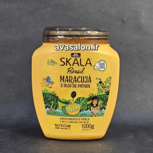 ماسک مو اسکالا Skala Maracujá e Óleo de Patauá 2in1 آبرسان و تقویت‌کننده موهای خشک و آسیب‌دیده