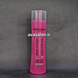 شامپو نانو گلوبال Shine System | آبرسان ضد وز و تقویت کننده مو