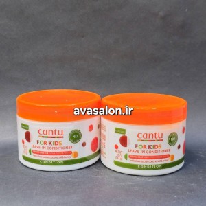 کرم نرم‌کننده بدون آبکشی کودک کنتو Cantu Kids Leave-In Conditioner | مخصوص موهای فر و مجعد کودک