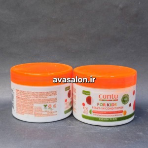 کرم نرم‌کننده بدون آبکشی کودک کنتو Cantu Kids Leave-In Conditioner | مخصوص موهای فر و مجعد کودک