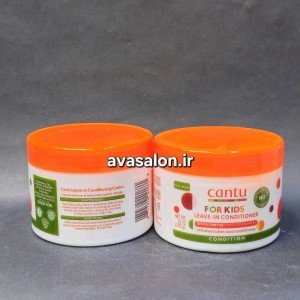 کرم نرم‌کننده بدون آبکشی کودک کنتو Cantu Kids Leave-In Conditioner | مخصوص موهای فر و مجعد کودک