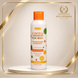 شامپو کودک کنتو Cantu Kids Nourishing Shampoo حجم 237 میل | مخصوص موهای فر و مجعد