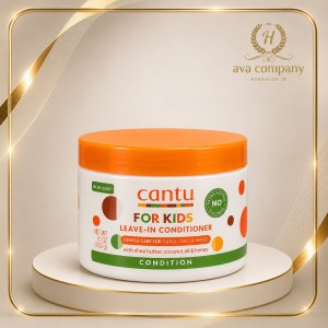 کرم نرم‌کننده بدون آبکشی کودک کنتو Cantu Kids Leave-In Conditioner | مخصوص موهای فر و مجعد کودک