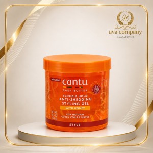 ژل حالت‌دهنده مو کنتو شی باتر Cantu Flexible Hold Anti-Shedding Styling Gel | کنترل وز و ریزش مو