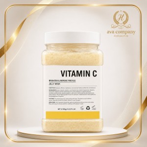 پودر هیدروژلی ویتامین C 650 گرمی | روشن‌کننده، آبرسان و شفاف‌کننده پوست