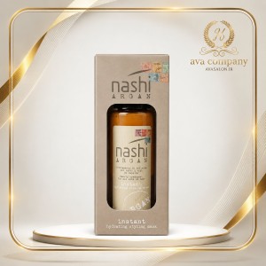 شیر مو نَشی آرگان Nashi Argan Instant | ماسک مو بدون آبکشی، ترمیم‌کننده، براق‌کننده و حجم‌دهنده فوری