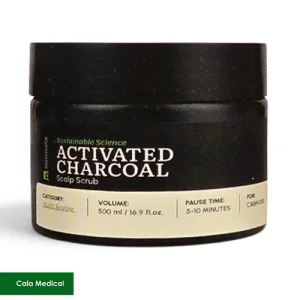 اسکراب پوست سر نووسیلیکس Activated Charcoal Scalp Scrub | پاکسازی و لایه‌برداری پوست سر | D6