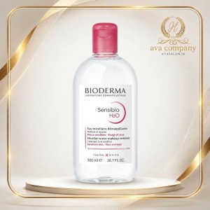 پاک‌کننده آرایش بیودرما Sensibio H2O | میسلار واتر پوست حساس، پاک‌کننده ملایم صورت و چشم