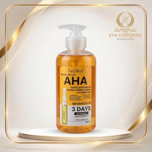 سرم روشن‌کننده بدن لانسیاد Lansade White Body Serum | AHA با ویتامین C و E، روشن‌کننده و یکنواخت‌کننده پوست بدن