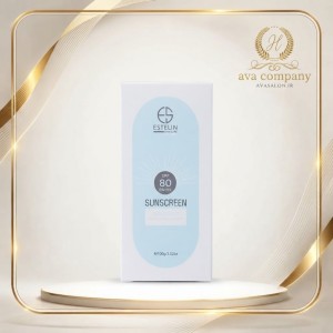 ضد آفتاب استلین Estelin SPF 80/100 | رنگی و بدون رنگ، محافظت قوی در برابر آفتاب 50 و 100 میلی‌لیتر
