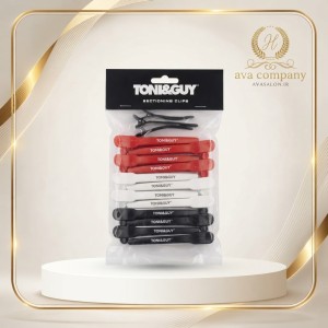 گیره تونی بزرگ 12 عددی آرایشگری حرفه‌ای | مناسب تقسیم‌بندی، نگهداری و فیکس کردن مو در حین کوتاهی و رنگ مو