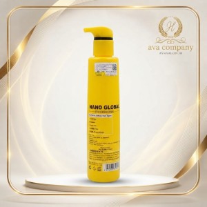 کرم حالت‌دهنده زرد موهای فر و موج‌دار نانو گلوبال ضد وز | NANO GLOBAL Style Cream