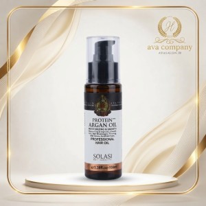 روغن مو پروتئین آرگان سولاسی | SOLASI Protein With Argan Oil Professional Hair Oil