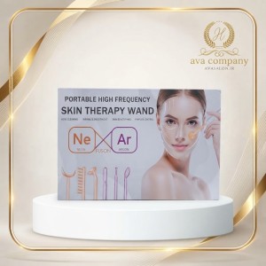 دستگاه هایفرکوئنسی پرتابل ۶ پروب پوست و صورت | Portable High Frequency Facial Machine – Neon Fusion