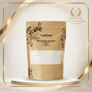 پودر دکلره مکس کر  ( آبی و سفید ) (Max Care Bleaching Powder) – پودر روشن‌کننده و دکلره حرفه‌ای مو برای پایه بالا