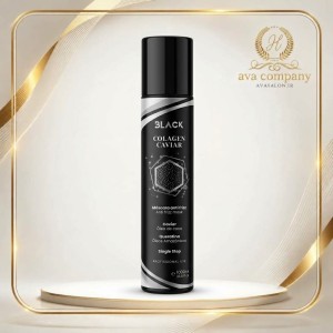 کراتین کلاژن خاویار بلک (Collagen Caviar Black Keratin) – صافی، احیا و بازسازی عمقی موهای آسیب‌دیده