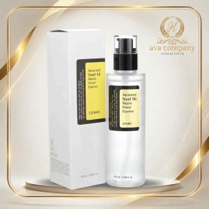 اسنس حلزون پمپی کوزارکس (COSRX Advanced Snail 96 Mucin Power Essence) | ترمیم‌کننده، آبرسان و روشن‌کننده پوست
