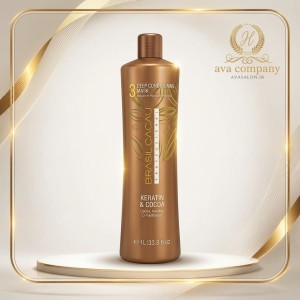 ماسک تثبیت‌کننده مو کادیو برزیل CACAU (Cacau Brasil Hair Mask) | صافی، ترمیم و براق‌کننده موهای کراتینه