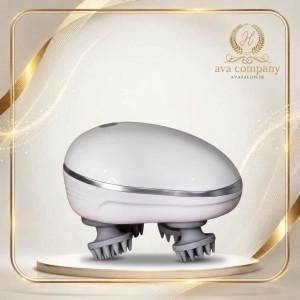 ماساژور اسکالپ سر چراغ‌دار Scalp Massager | ماساژ کف سر، تقویت گردش خون و کمک به رشد مو